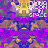 FLYING MOON IN SPACE