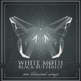 WHITE MOTH BLACK BUTTERFLY